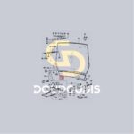 Γυάλινη επένδυση στο πίσω τζάμι SDF 0.011.0802.0/10