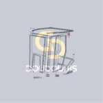 Κρύσταλλο πόρτας καμπίνας οδηγού SDF 0.9231.212.0