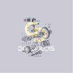 Set ελαστικών κολάρων άξονα στροφάλου SDF 0.086.0052.6/10