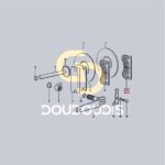 Τακάκι χειρόφρενου εξωτερικό SDF 0.171.5451.2