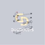 Μούφα άξονα μετάδοσης μπροστινού άξονα SDF 0.255.2617.0/10