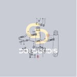 Set λαστιχάκια μπουκάλας υδραυλικού SDF 0.006.1869.6