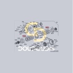 Set πολυδίσκος συμπλέκτη ρεβέρσας SDF 0.013.2921.3/30