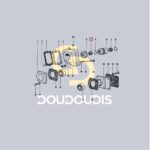 Γρανάζι κόπλερ συνδέσεως αντλίας υδραυλικού SDF 0.065.1958.0/30