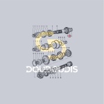 Πατούρα σασμάν με 4 ταχύτητες SDF 0.255.3372.0