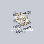 Γρανάζι σασμάν SDF 0.445.3358.0/20