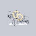 Τσιμούχα μπροστινού άξονα SDF 2.1519.122.0