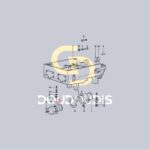 Δακτύλιος με πατούρα στη μπροστινή βάση SDF 2.1599.003.0