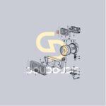 Φανάρι φλας εμπρός αριστερό SDF 2.8019.960.0