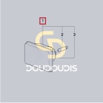 Αριστερό φανάρι κυκλοφορίας SDF 2.8029.770.0/30