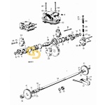 Κουζινέτο αντλίας υδραυλικού SDF 0.001.3624.0