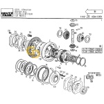 Μικρή σφήνα μπροστινού άξονα SDF  0.005.8272.0/10