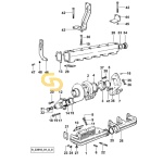 Φλάντζα εισαγωγής εξαγωγής SDF  0.007.0988.0