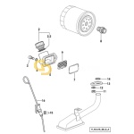 Δείκτης στάθμης λαδιού SDF  0.007.1623.2