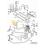 Πείρος διανομέα υδραυλικού SDF   0.007.9840.0