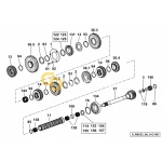 Θήκη σφαιριδίων άξονα SDF  0.008.4356.0