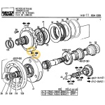Δίσκος μειωτήρα καμπάνα σασμάν SDF 0.008.5203.0/2