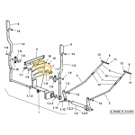 Δαχτυλίδι συμπλέκτη κονσόλας ελέγχου δεξιά SDF 0.012.5000.0