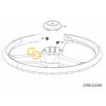 Τάπα τιμονιού SDF 0.014.4777.0