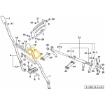 Μοχλός ανύψωσης υδραυλικού 4/k SDF 0.018.3200.3
