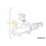 Βάση σωλήνα αντλίας συμπλέκτη SDF 0.019.7605.0