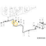 Σωλήνας λίπανσης υδραυλικής αντλίας SDF 0.020.2604.3