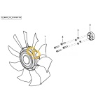 Φτερωτή ψύξης SDF 0.021.8818.4/10