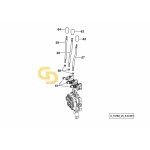 Πόμολο χειριστήριο διανομέα SDF 0.034.2083.0