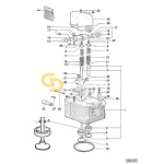Τσιμούχα κεφαλής κυλίνδρων SDF  0.052.1453.0/20