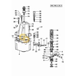 Φλάντζα μηχανικού ρεγουλατόρου SDF   0.065.1673.0/20