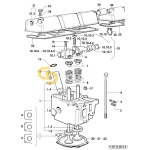 Καπάκι βαλδίδων δεξί SDF 0.078.1440.3/10