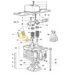 Set τσιμούχες βαλβίδων SDF 0.085.0057.6