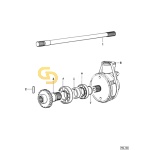 Γρανάζι άξονα P.T.O. SDF old models  0.163.3651.0/20