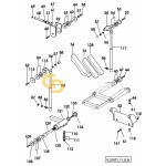 Τάπα πλάκας στη βάση καθίσματος SDF 0.163.7856.0