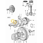 Χιτώνιο ρουλεμάν συμπλέκτη SDF 0.170.3650.0