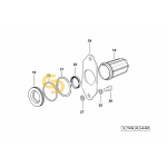 Βάση τσιμούχας στεγανοποίησης άξονα P.T.O. FR-60-75-85II SDF 0.177.3652.0