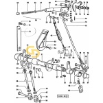 Ντίζα χειρόφρενου  HERCULES 160 SDF 0.212.6667.3