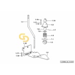 Φυσούνα ταχυτήτων SDF   0.255.6466.0/10