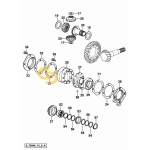 Προσθήκη κορώνας διαφορικού εμπρός SDF 0.445.4655.0/10