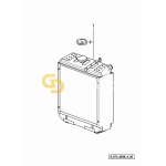 Τάπα ψυγείου νερού SDF 0.900.0066.0