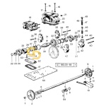 Κουζινέτο μεγάλο αντλίας υδραυλικού SDF 0.9002.254.0