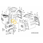 Πόμολο καπό SDF 0.9107.669.2