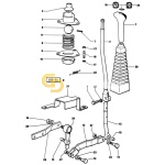 Βίδα χειριστήρια μειωτήρα SDF   2.0399.159.2