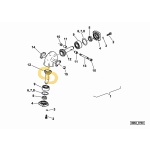 Παξιμάδι κορμού μπροστινού άξονα SDF  2.1011.422.2