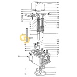 Ειδικό παξιμάδι κεφαλής κυλίνδρων SDF  2.1019.037.0