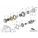 Ασφάλεια 45 μπροστινό και πίσω P.T.O. SDF   2.1410.018.7