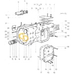 Τσιμούχα άξονα μπρίζντερεκ SDF   2.1529.022.0