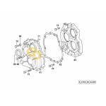Ειδικός δακτύλιος στεγανοποίησης στον άξονα εσωτερικά στο σασμάν SDF  2.1529.079.0