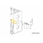 Δακτύλιος στεγανοποίησης μπροστινού άξονα SDF  2.1530.016.0