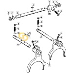 Λαστιχάκι άνω αντλίας υδραυλικού SDF 2.1531.052.0
